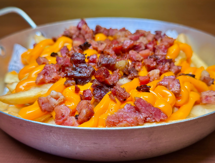 Porção de batata da Chapa House